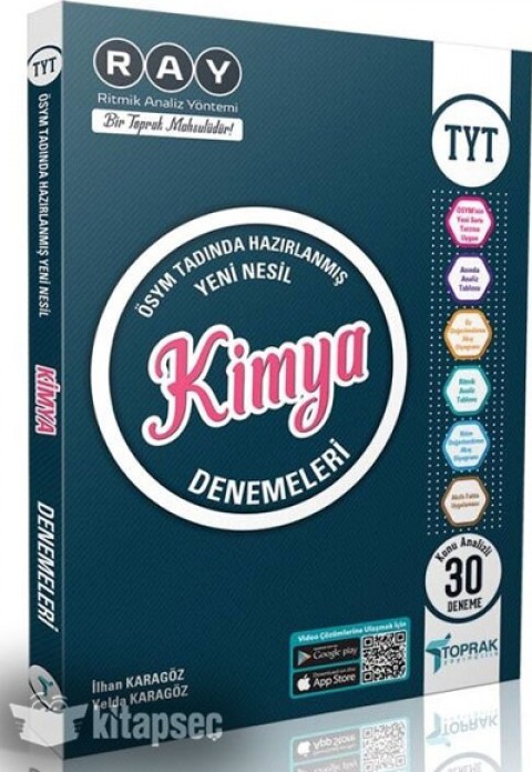 TYT Kimya 30 lu Denemeleri Toprak Yayıncılık