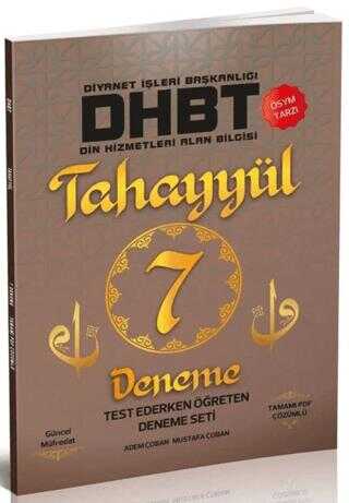 Tahayyül Yayınları Tahayyül 2022 DHBT 7 Deneme Çözümlü