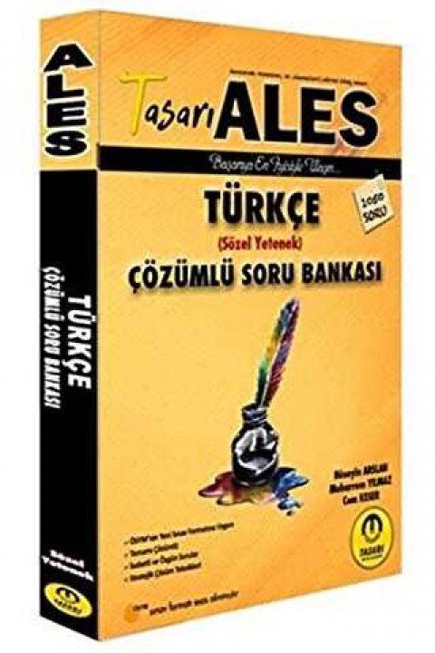 Tasarı Yayıncılık ALES Türkçe Sözel Yetenek Çözümlü Soru Bankası