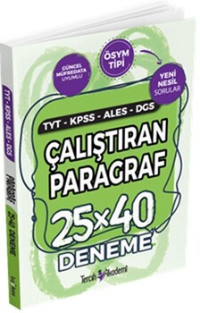 Tercih Akademi ÖSYM Tipi Paragraf 25X40 Deneme