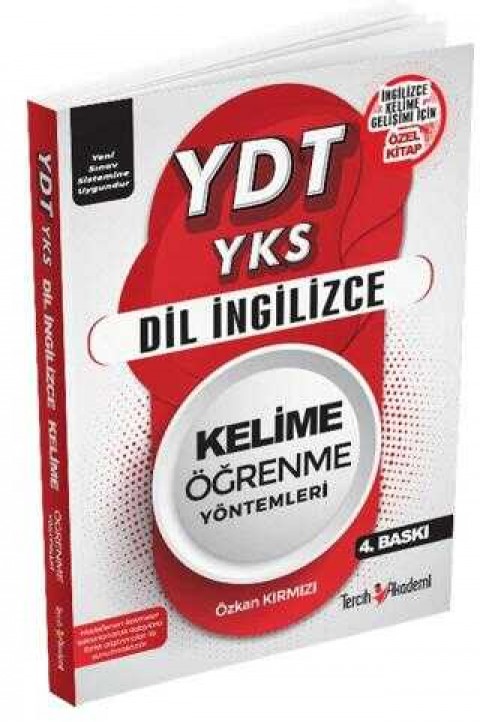 Tercih Akademi Yayınları YDT YKS DİL İngilizce Kelime Öğrenme Yöntemleri