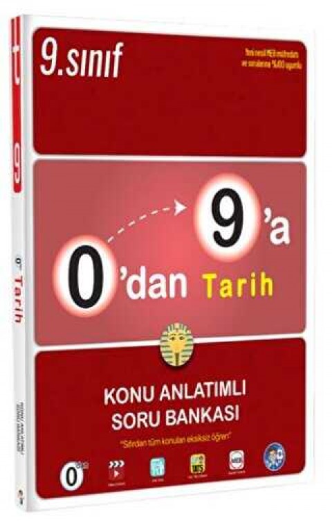 Tonguç Akademi 0`dan 9`a Tarih Konu Anlatımlı Soru Bankası