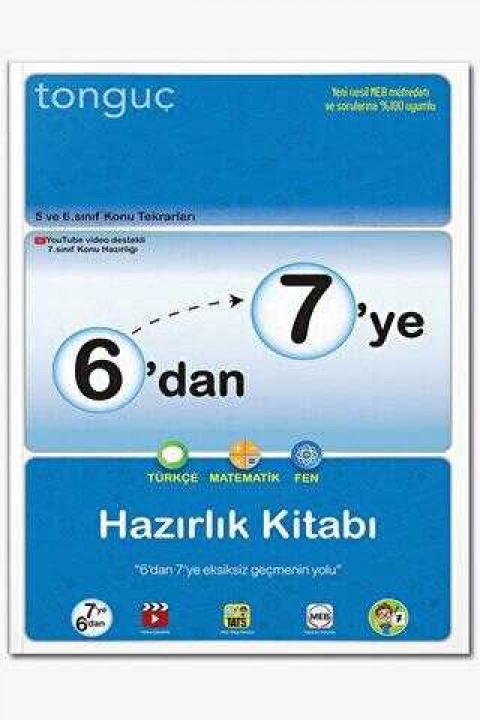 Tonguç Akademi 6`dan 7`ye Hazırlık Kitabı