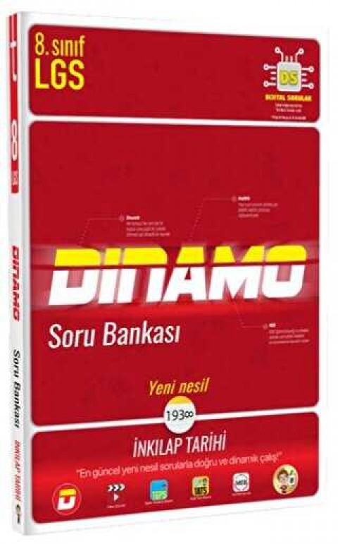 Tonguç Akademi 8. Sınıf İnkılap Tarihi Dinamo Soru Bankası