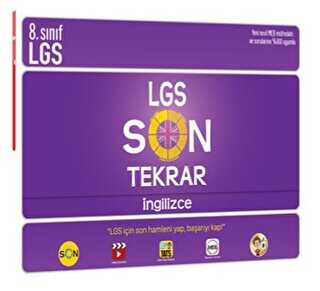 Tonguç Akademi 8. Sınıf LGS Son Tekrar İngilizce