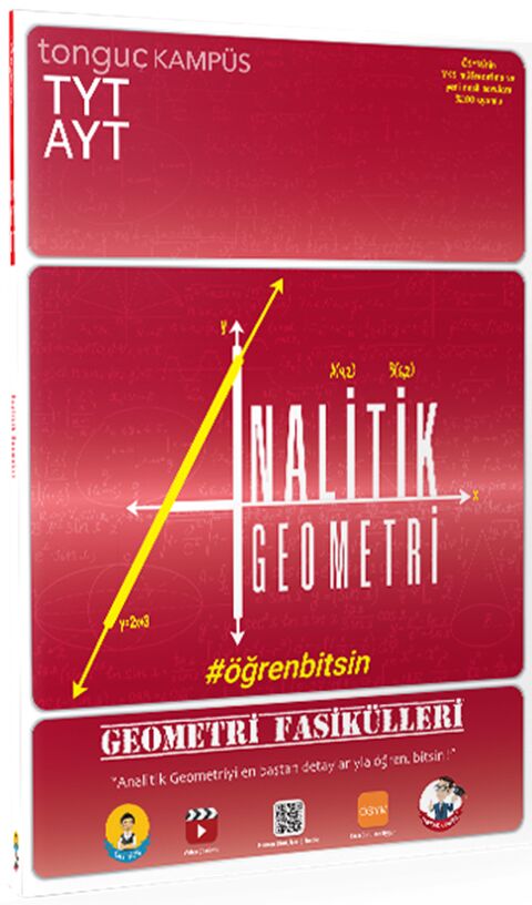 Tonguç Akademi TYT AYT Geometri Fasikülleri Analitik Geometri