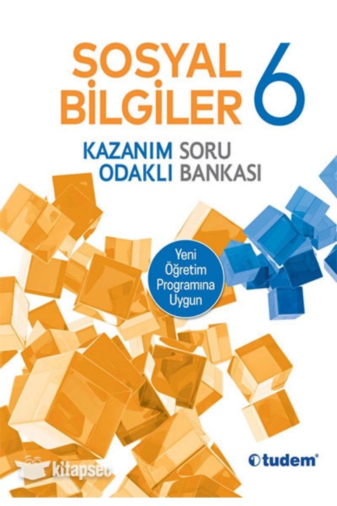Tudem 6. Sınıf Sosyal Bilgiler Kazanım Odaklı Soru Bankası