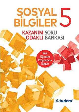 Tudem Yayınları - Bayilik 5. Sınıf Sosyal Bilgiler Kazanım Odaklı Soru Bankası