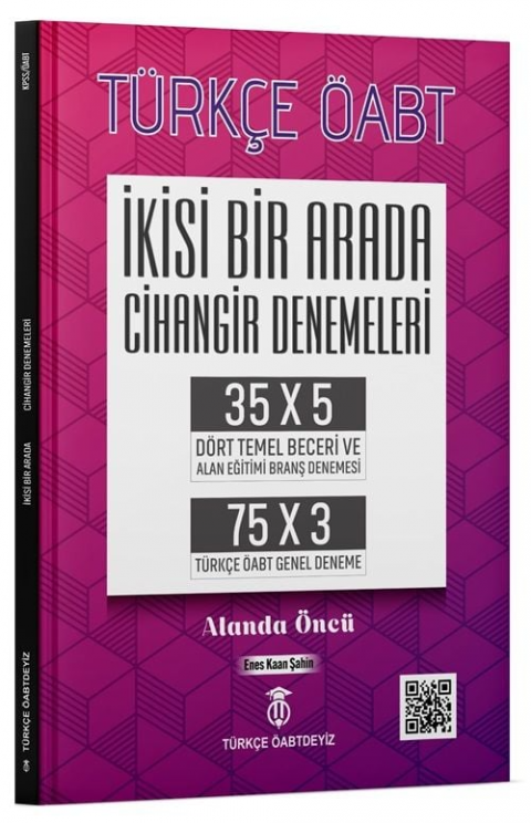 Türkçe ÖABTDEYİZ ÖABT Türkçe Öğretmenliği İkisi Bir Arada Cihangir Denemeleri Çözümlü