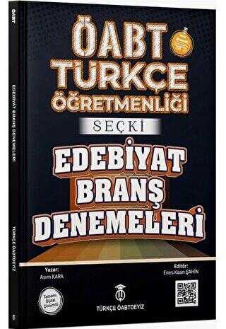 Türkçe ÖABTdeyiz ÖABT Türkçe Edebiyat Seçki Branş Denemeleri Çözümlü