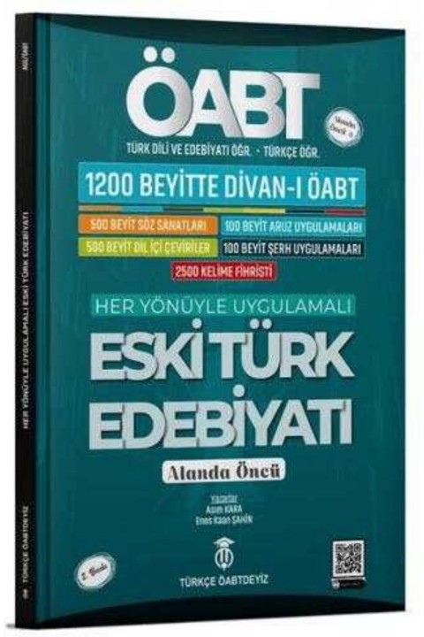 Türkçe ÖABTdeyiz ÖABT Türkçe-Türk Dili Edebiyatı Divanı ÖABT Eski Türk Edebiyatı