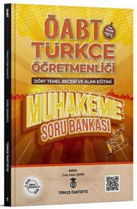 Türkçe ÖABTdeyiz Öabt Türkçe Dört Temel Beceri Ve Alan Eğitimi Muhakeme Soru Bankası Dijital Çözümlü