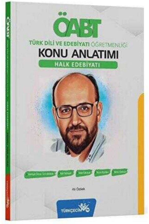 Türkçecim TV Yayınları ÖABT Türk Dili ve Edebiyatı Halk Edebiyatı Konu Anlatımı