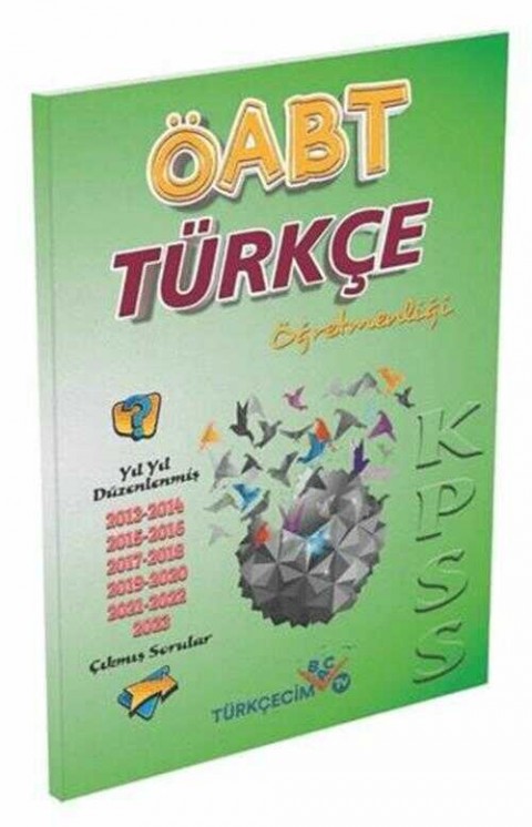 Türkçecim TV Yayınları ÖABT Türkçe Öğretmenliği Çıkmış Sorular 2013-23