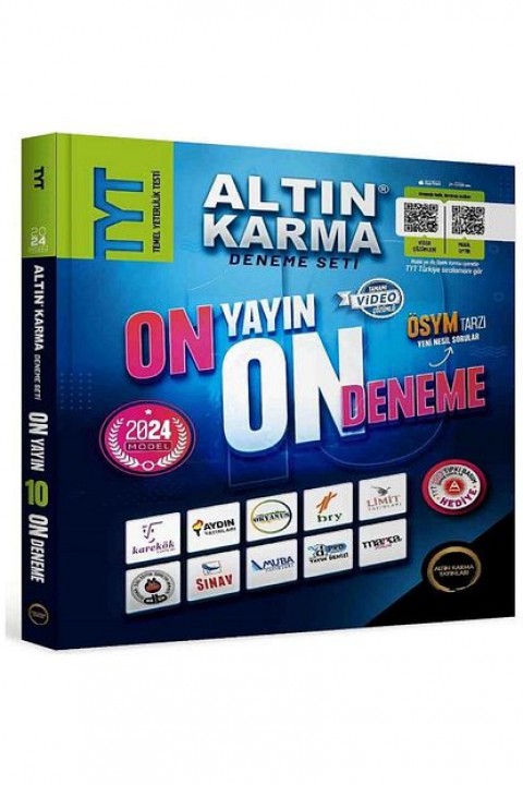 Tyt 2024 10 Yayın 10 Deneme Tamamı Video Çözümlü