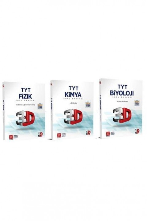 Tyt Fen Bilimleri Soru Bankası Seti 3 Kitap