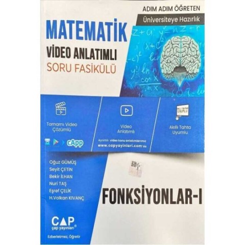 Üniversite Hazırlık Matematik Fonksiyonlar 1 Konu Anlatımlı Soru Bankası