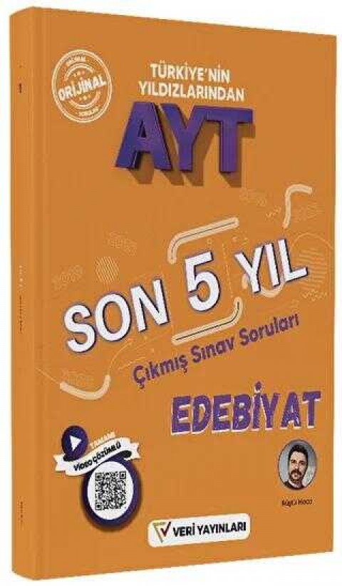 Veri Yayınları AYT Edebiyat Son 5 Yıl Çıkmış Sınav Soruları