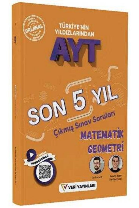 Veri Yayınları AYT Matematik Geometri Son 5 Yıl Çıkmış Sınav Soruları