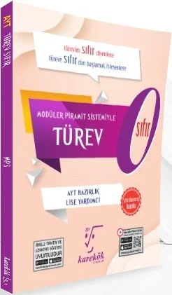 YKS AYT Türev Sıfır 0 Konu Anlatımı Karekök Yayınları