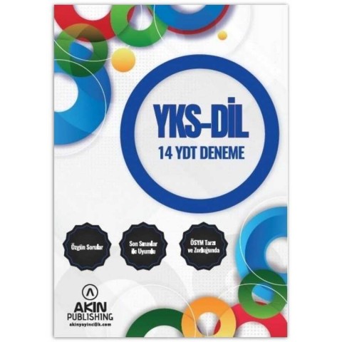YKS DİL YDT 14 Deneme Akın Dil Yayınları YKS DİL YDT 14 Deneme Akın Dil Yayınları