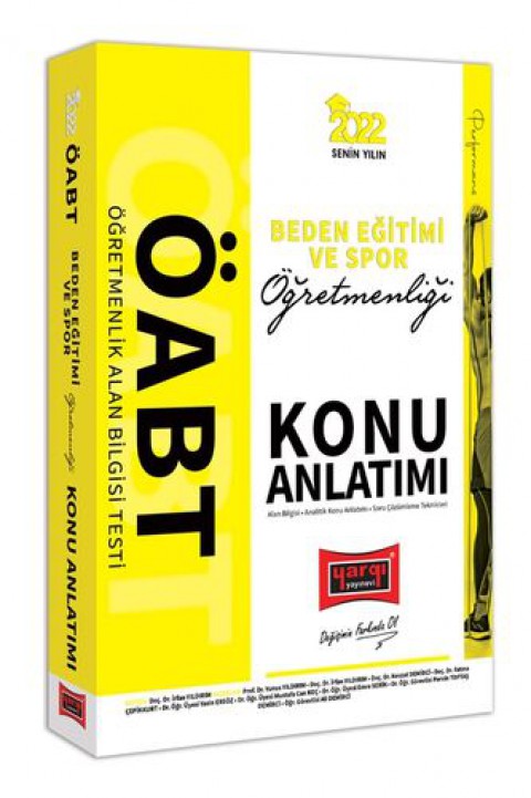 Yargı Yayınevi 2022 ÖABT Beden ve Spor Öğretmenliği Konu Anlatımı