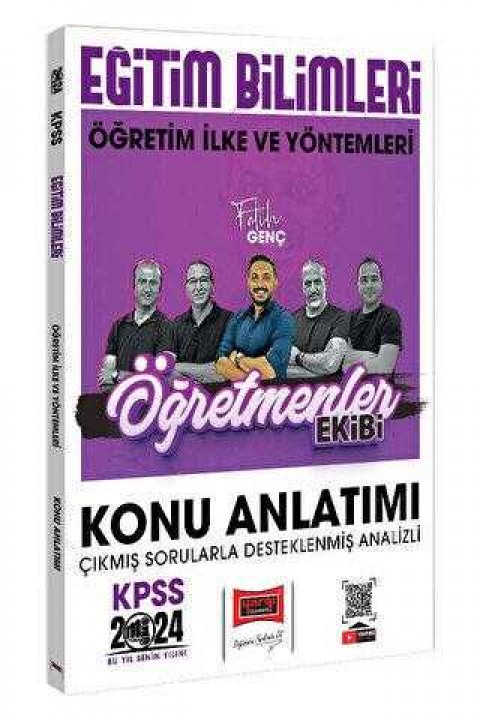 Yargı Yayınevi 2024 KPSS Eğitim Bilimleri Öğretmenler Ekibi Öğretim İlke ve Yöntemleri Konu Anlatımı