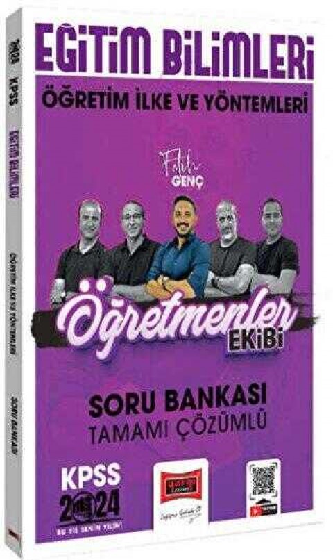 Yargı Yayınevi 2024 KPSS Eğitim Bilimleri Öğretmenler Ekibi Öğretim İlke ve Yöntemleri Tamamı Çözümlü Soru Bankası