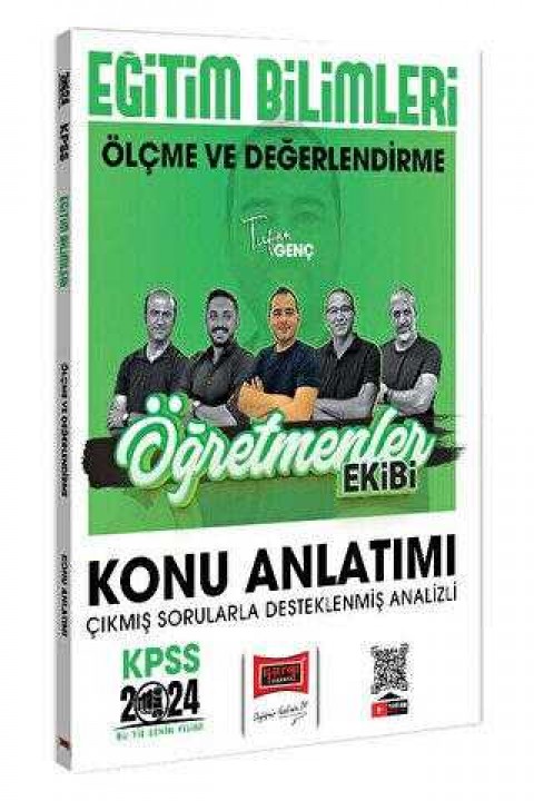 Yargı Yayınevi 2024 KPSS Eğitim Bilimleri Öğretmenler Ekibi Ölçme ve Değerlendirme Konu Anlatımı