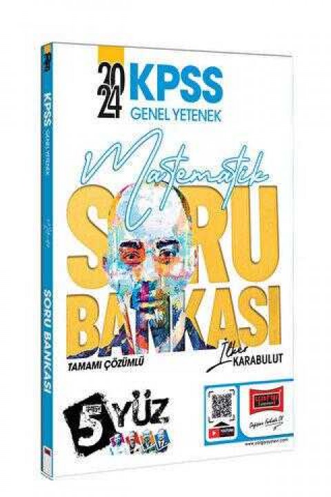 Yargı Yayınevi 2024 KPSS Genel Yetenek 5Yüz Matematik Tamamı Çözümlü Soru Bankası