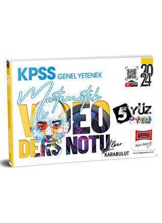 Yargı Yayınevi 2024 KPSS Genel Yetenek 5Yüz Matematik Video Ders Notları