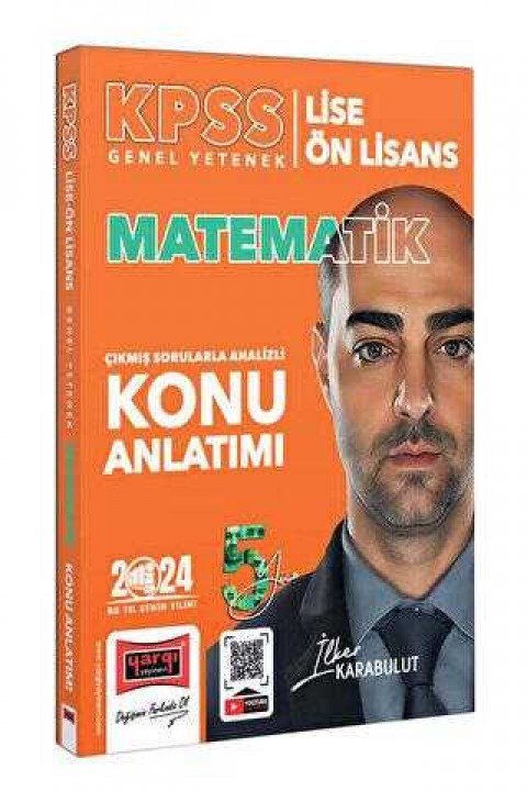 Yargı Yayınevi 2024 KPSS Lise Ön Lisans 5Yüz Ekibi Matematik Çıkmış Sorularla Desteklenmiş Analizli Konu Anlatımı