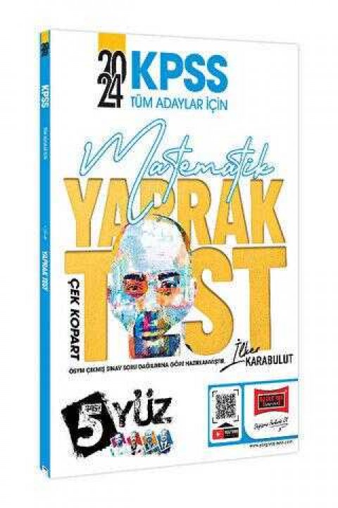 Yargı Yayınevi 2024 KPSS Tüm Adaylar İçin 5Yüz Matematik Çek Kopart Yaprak Test
