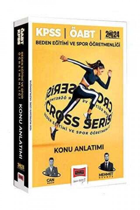 Yargı Yayınevi 2024 ÖABT Beden Eğitimi ve Spor Öğretmenliği Cross Serisi Konu Anlatımı