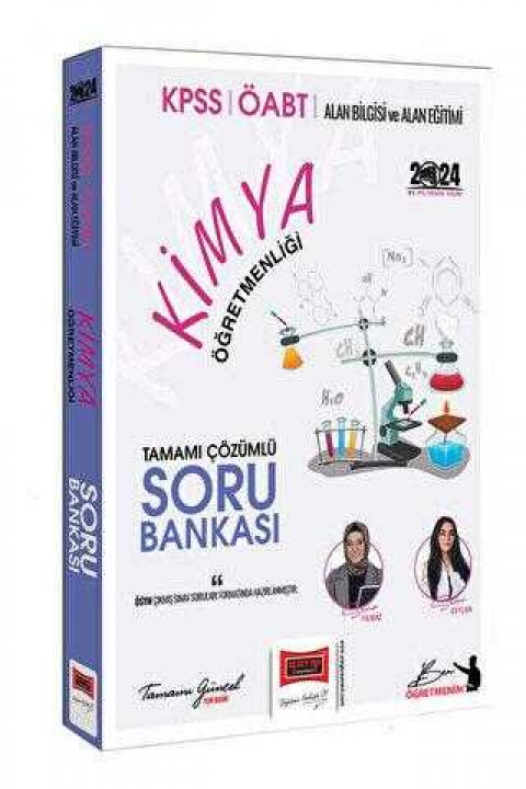 Yargı Yayınevi 2024 ÖABT Kimya Tamamı Çözümlü Soru Bankası