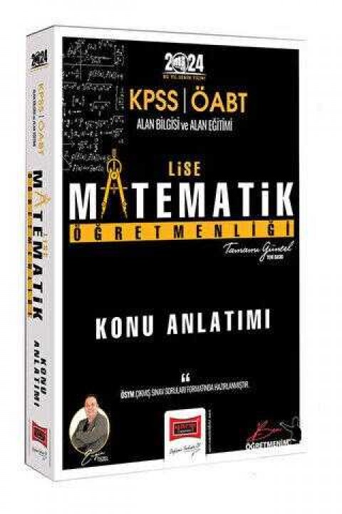 Yargı Yayınevi 2024 ÖABT Lise Matematik Öğretmenliği Konu Anlatımı