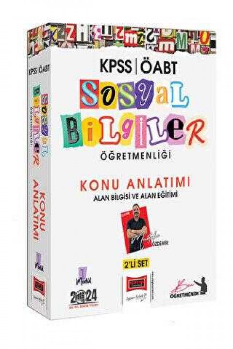 Yargı Yayınevi 2024 ÖABT Sosyal Bilgiler Öğretmenliği Konu Anlatımı 2`li Set Alan Bilgisi ve Alan Eğitimi