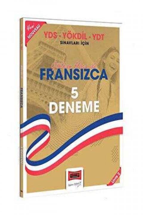 Yargı Yayınevi 2024 YDS-YÖKDİL-YDT Sınavları İçin Gökhan Hoca İle Fransızca 5 Deneme
