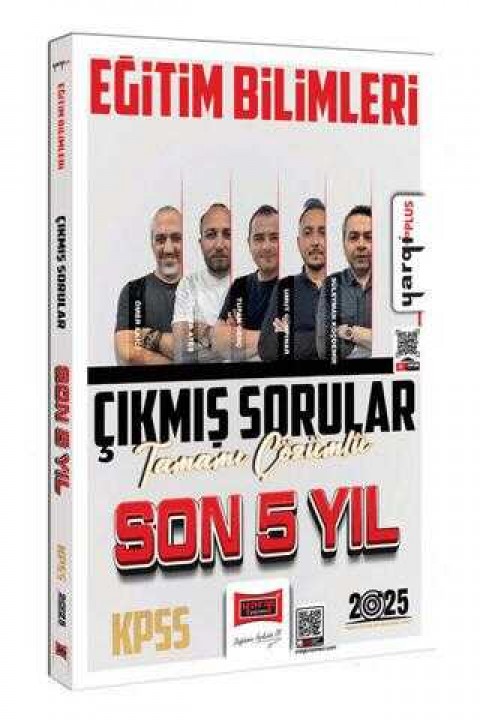Yargı Yayınevi 2025 KPSS Eğitim Bilimleri Tamamı Çözümlü Son 5 Yıl Çıkmış Sorular