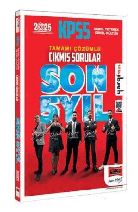 Yargı Yayınevi 2025 KPSS GK-GY Tamamı Çözümlü Son 5 Yıl Çıkmış Sorular