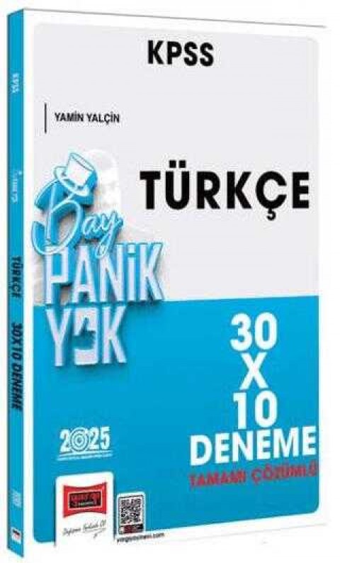 Yargı Yayınevi 2025 KPSS Tamamı Çözümlü Türkçe 30x10 Deneme