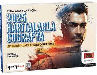 Yargı Yayınevi 2025 KPSS Tüm Adaylar İçin Haritalarla Coğrafya