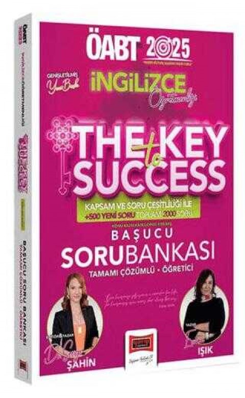 Yargı Yayınevi 2025 ÖABT İngilizce Öğretmenliği The Key To Success Başucu Tamamı Çözümlü Soru Bankası