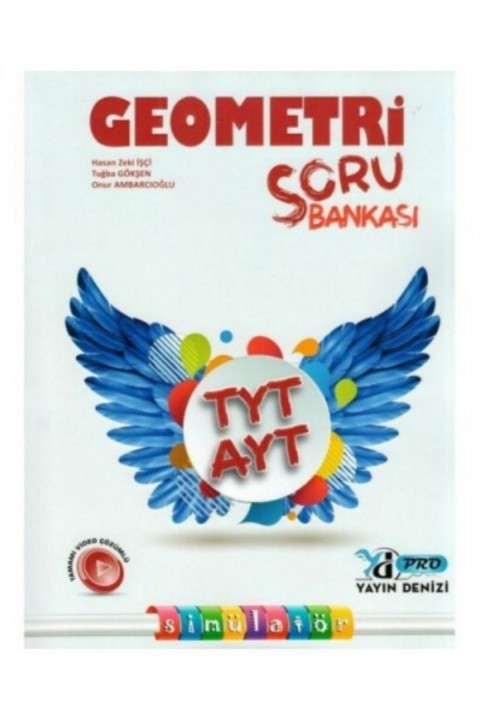 Yayın Denizi Yayınları Pro Simülatör TYT AYT Geometri Soru Bankası