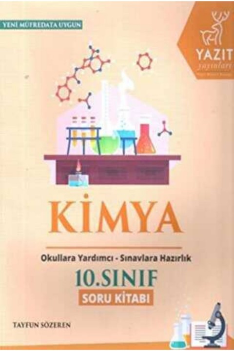Yazıt Yayıncılık Yazıt 10. Sınıf Kimya Soru Kitabı