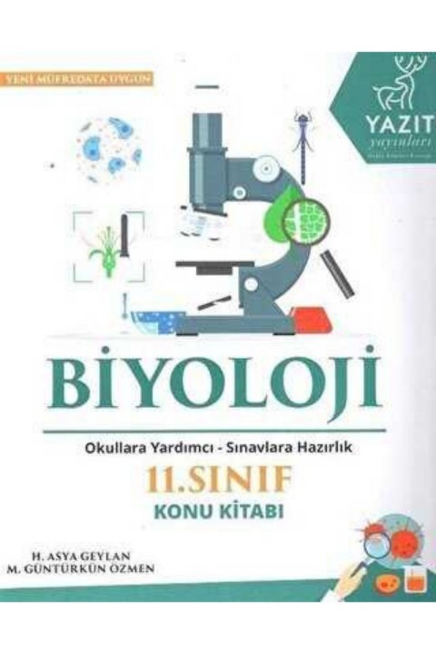 Yazıt Yayıncılık Yazıt 11. Sınıf Biyoloji Konu Kitabı