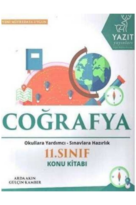 Yazıt Yayıncılık Yazıt 11. Sınıf Coğrafya Konu Kitabı