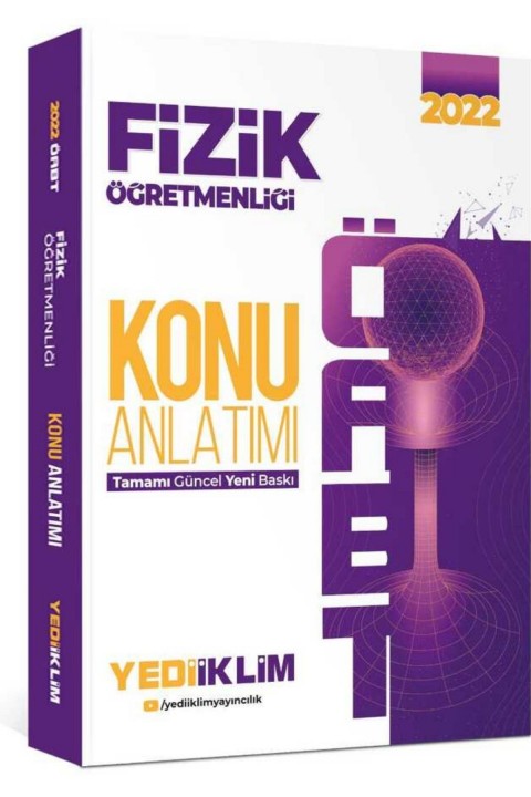 Yediiklim Yayınları 2022 ÖABT Fizik Öğretmenliği Konu Anlatımı