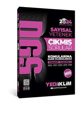 Yediiklim Yayınları 2024 DGS Sayısal Yetenek Konularına Göre Tamamı Çözümlü Çıkmış Sorular