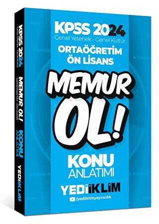 Yediiklim Yayınları 2024 KPSS Ortaöğretim - Önlisans Memur Ol Konu Anlatımı 5 Ders Tek Kitap
